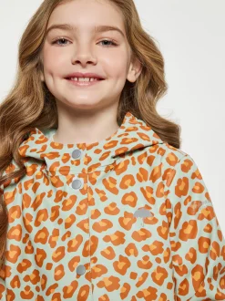 Schmuddelwedda Mädchen regenparka in orange