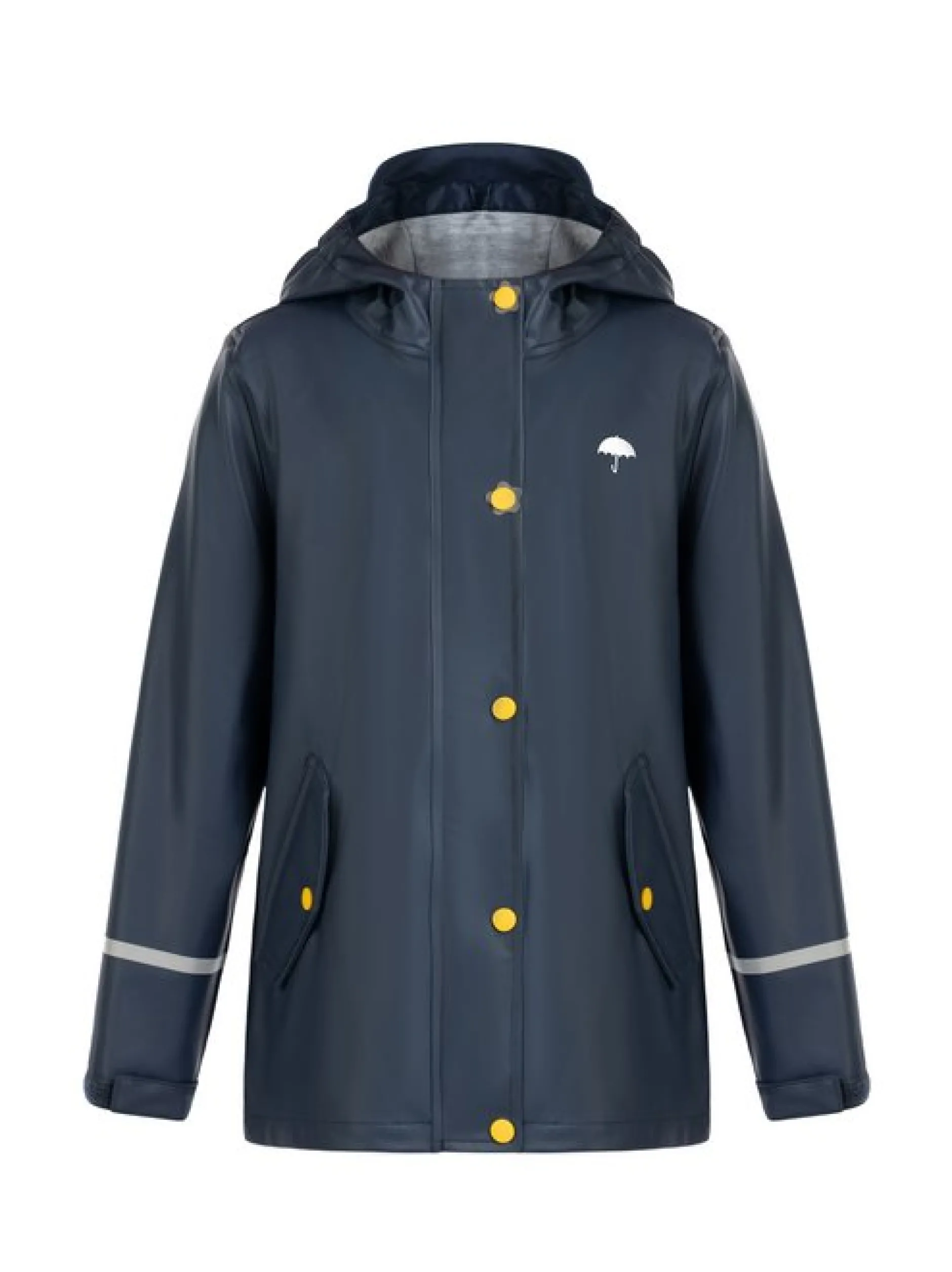 Schmuddelwedda Mädchen Regenjacke in blau
