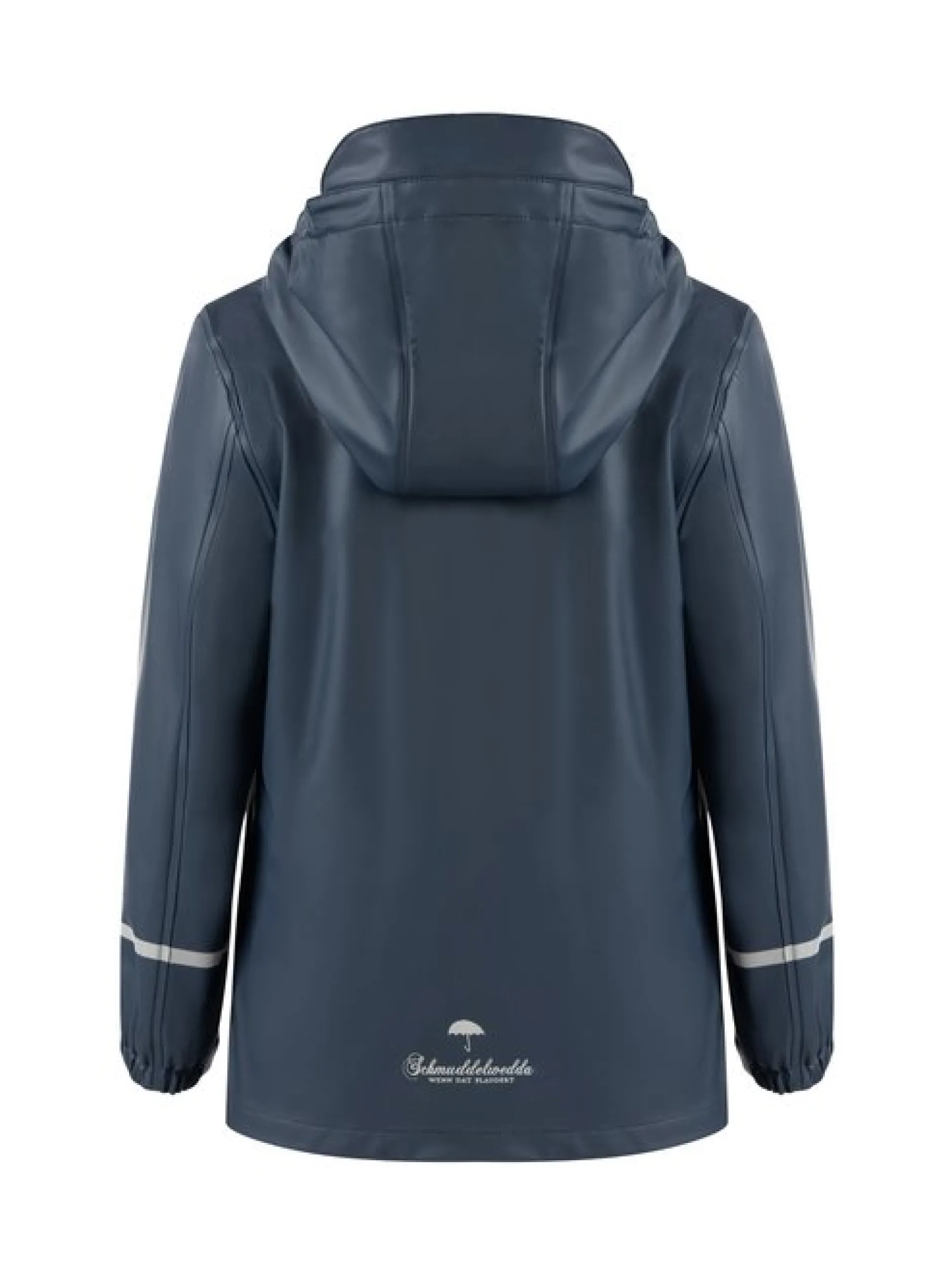 Schmuddelwedda Mädchen Regenjacke in blau