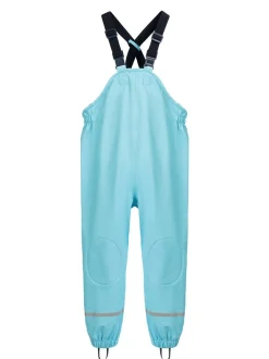 Schmuddelwedda Mädchen Regenhose in aqua - Länge: lang
