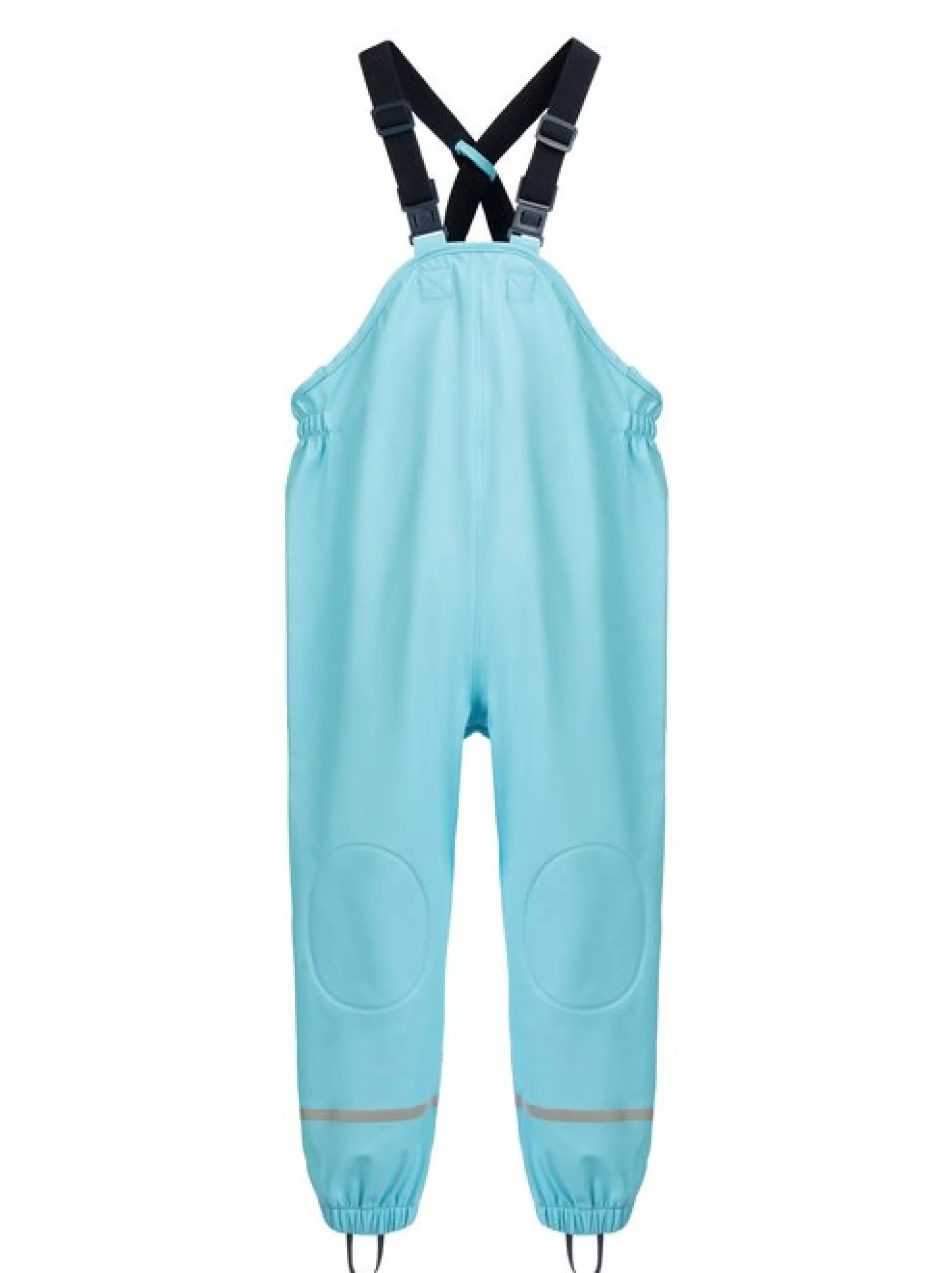 Schmuddelwedda Mädchen Regenhose in aqua - Länge: lang