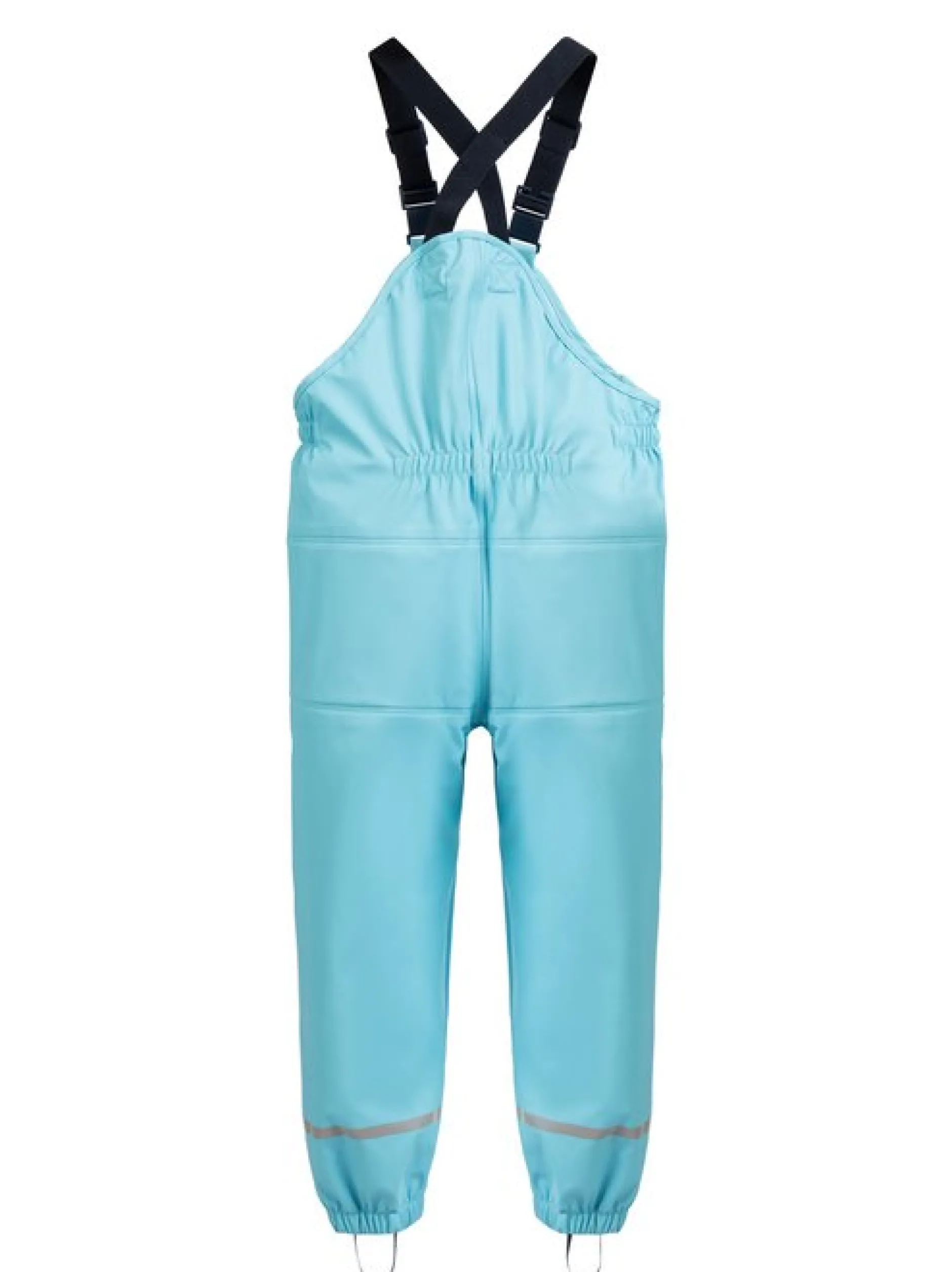 Schmuddelwedda Mädchen Regenhose in aqua - Länge: lang