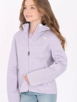 Schmuddelwedda Mädchen Strickfleecejacke in melange