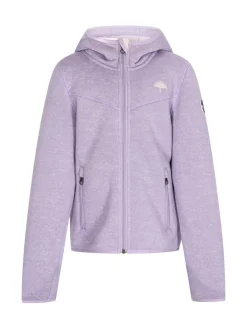 Schmuddelwedda Mädchen Strickfleecejacke in melange