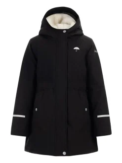 Schmuddelwedda Mädchen Winterjacke in schwarz