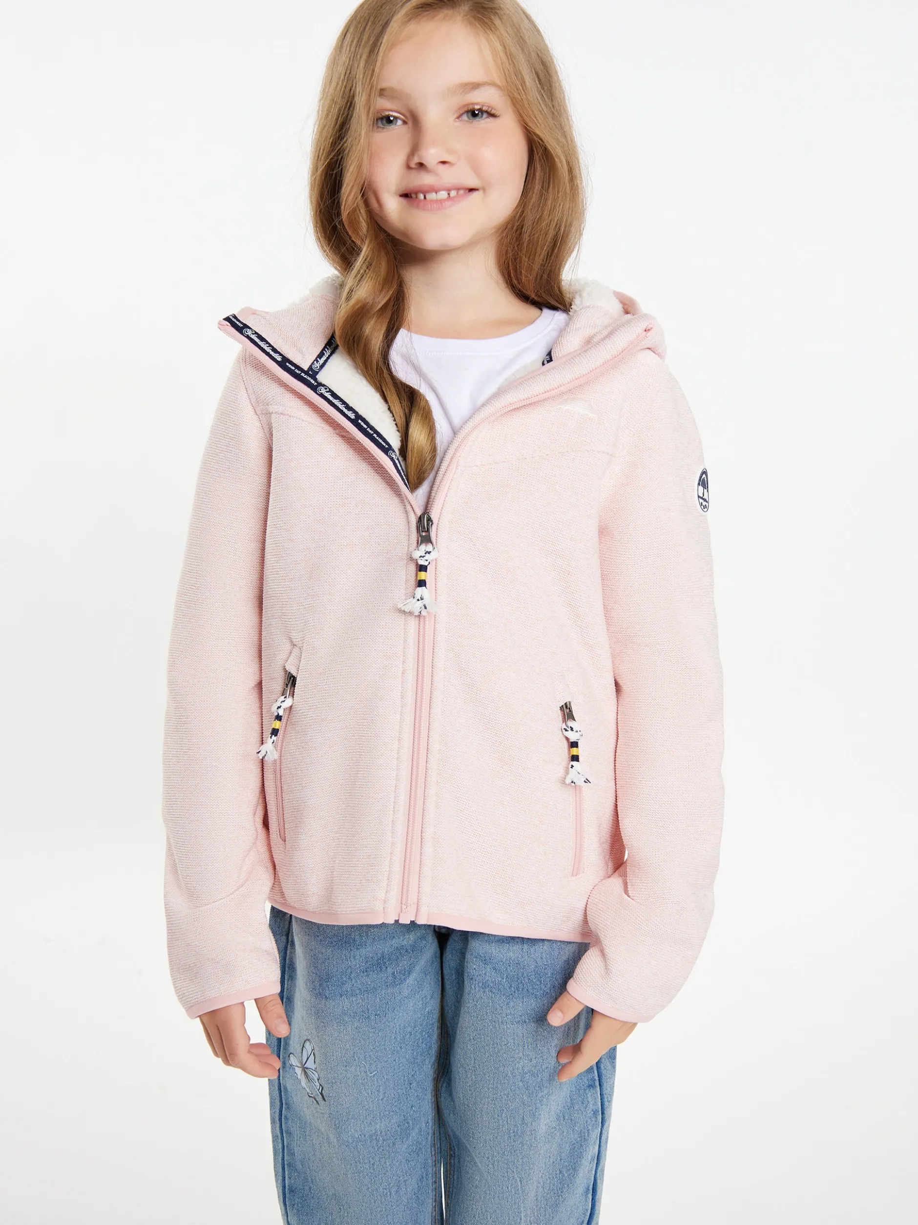 Schmuddelwedda Mädels Blouson + Tagesrucksack - SET in rosa