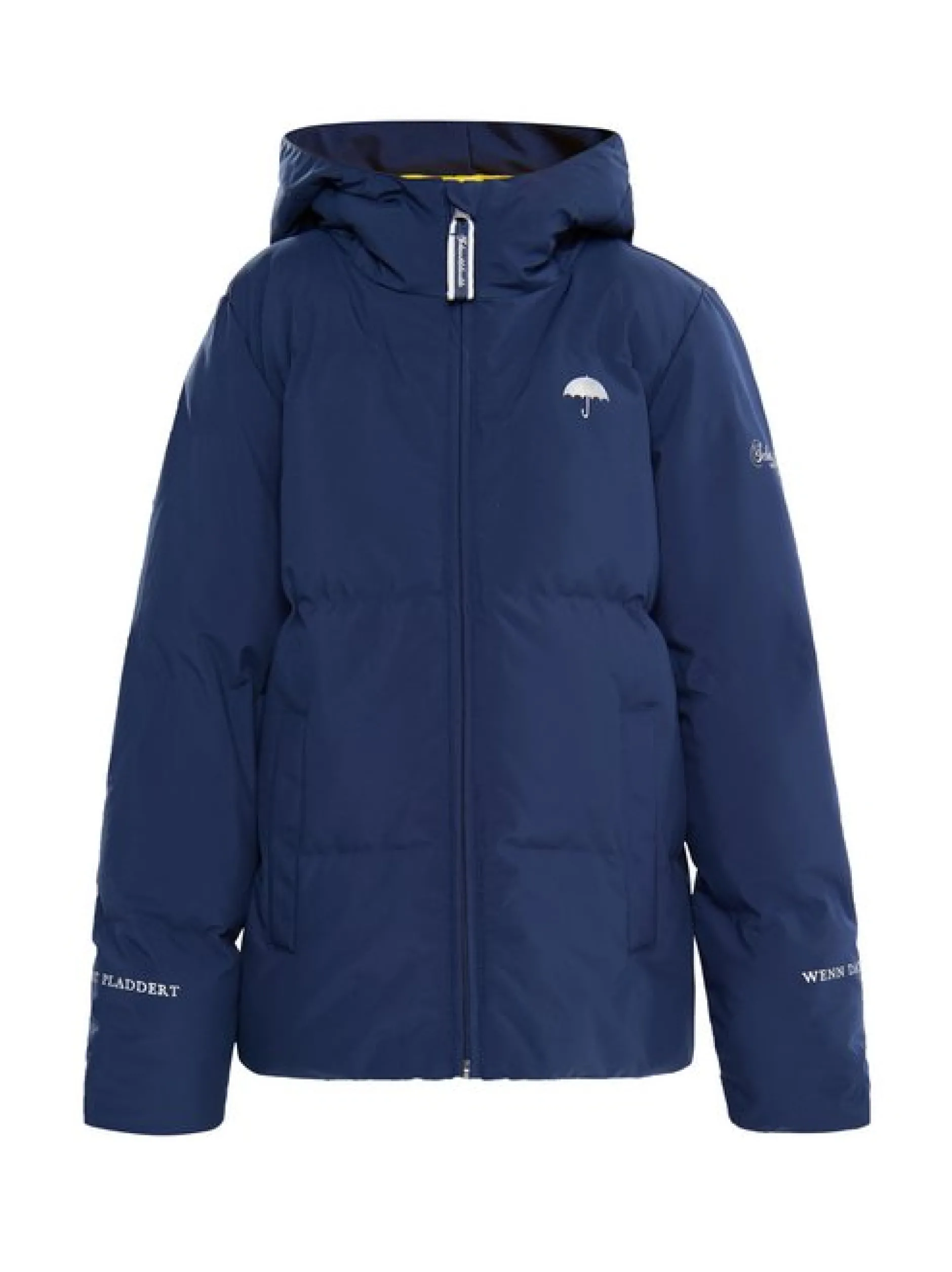 Schmuddelwedda Mädels Funktionelle Winterjacke in blau