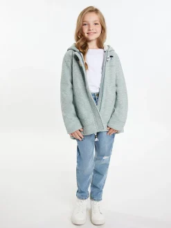 Schmuddelwedda Mädels Mantel + Tagesrucksack - SET in mint