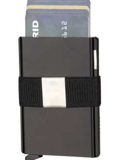 Secrid Unisex Geldbörse - Cardslide in schwarz