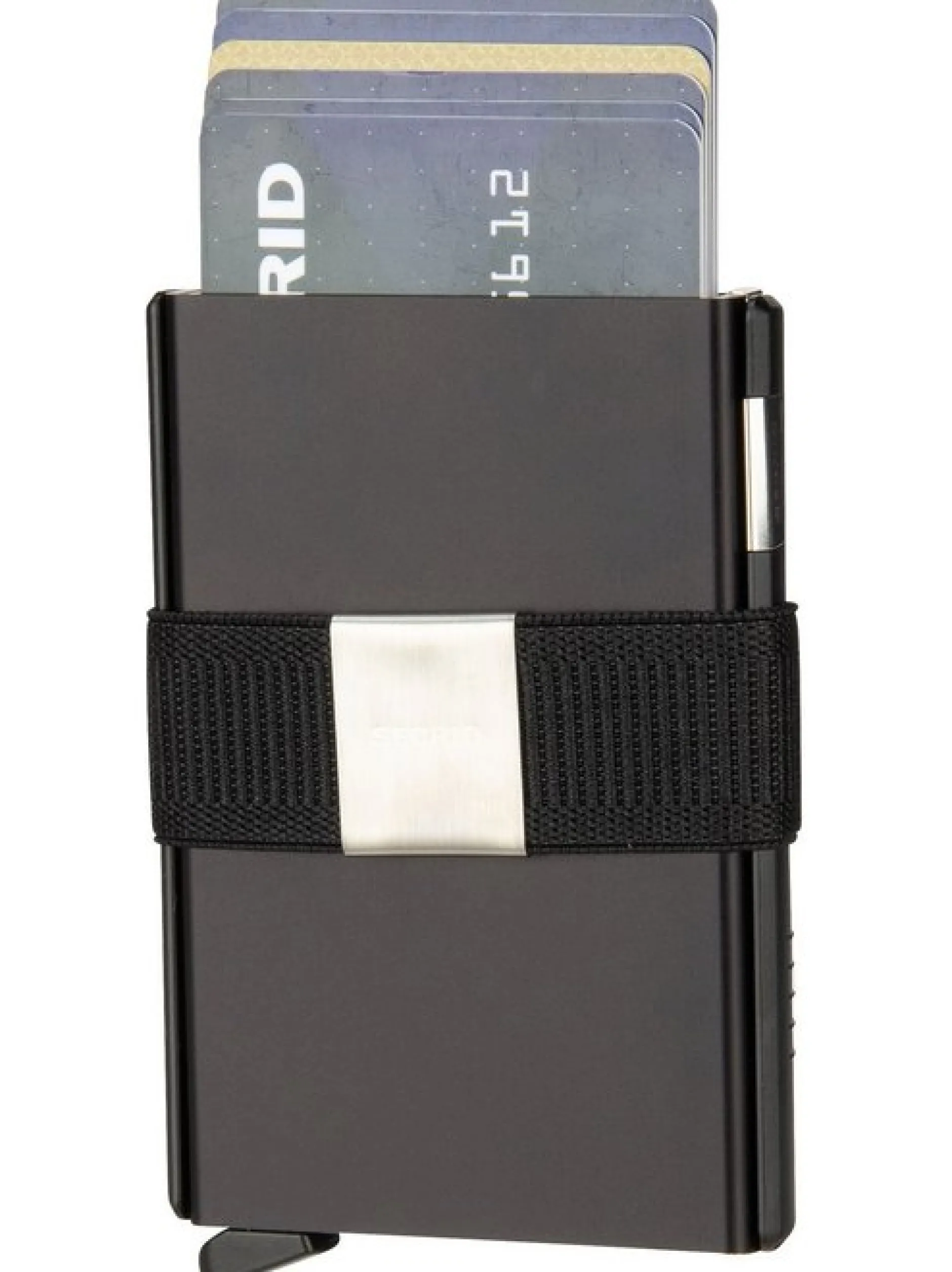 Secrid Unisex Geldbörse - Cardslide in schwarz