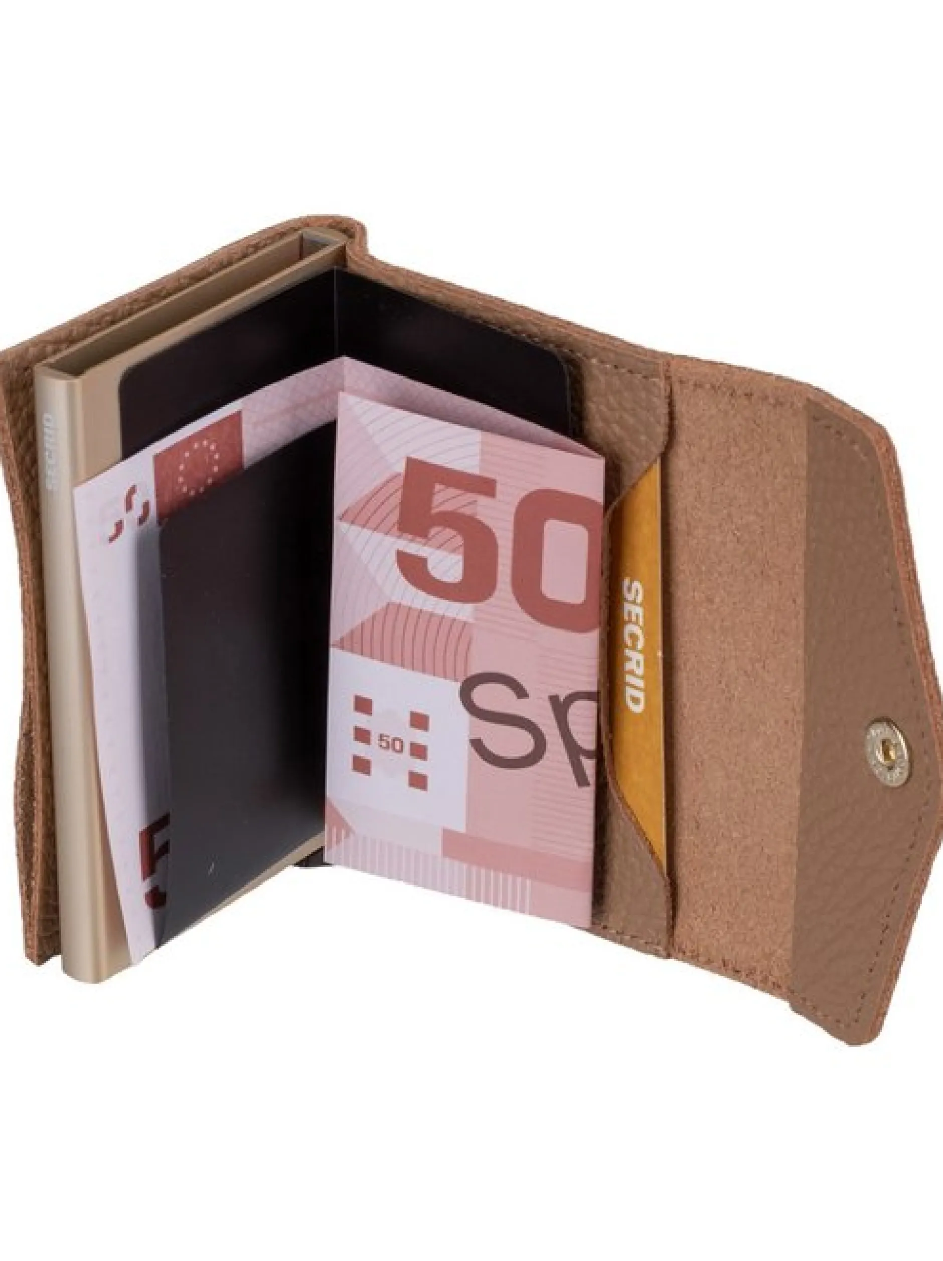 Secrid Unisex Geldbörse - Envelope Vintage in beige