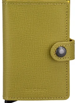 Secrid Unisex Geldbörse - Miniwallet Crisple in gelb