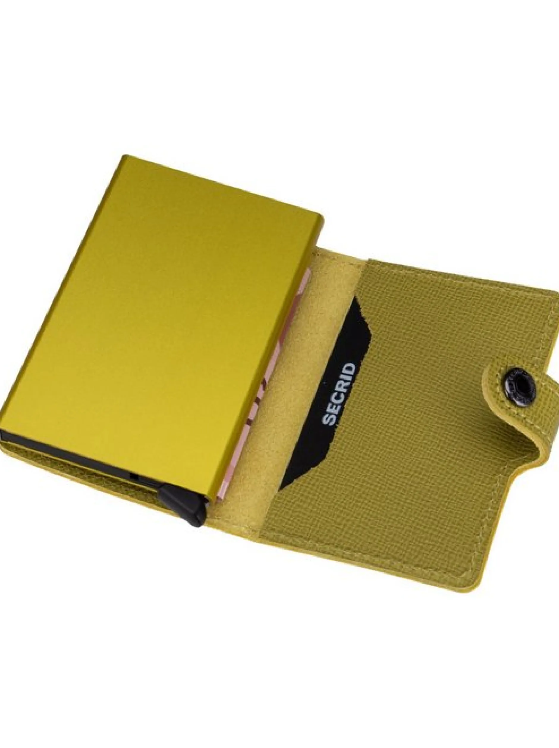 Secrid Unisex Geldbörse - Miniwallet Crisple in gelb
