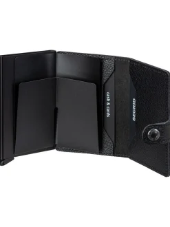 Secrid Unisex Geldbörse - Miniwallet Crisple in schwarz