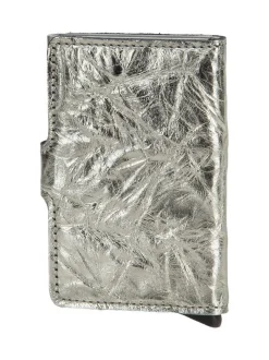 Secrid Unisex Geldbörse - Miniwallet Crunch in silber