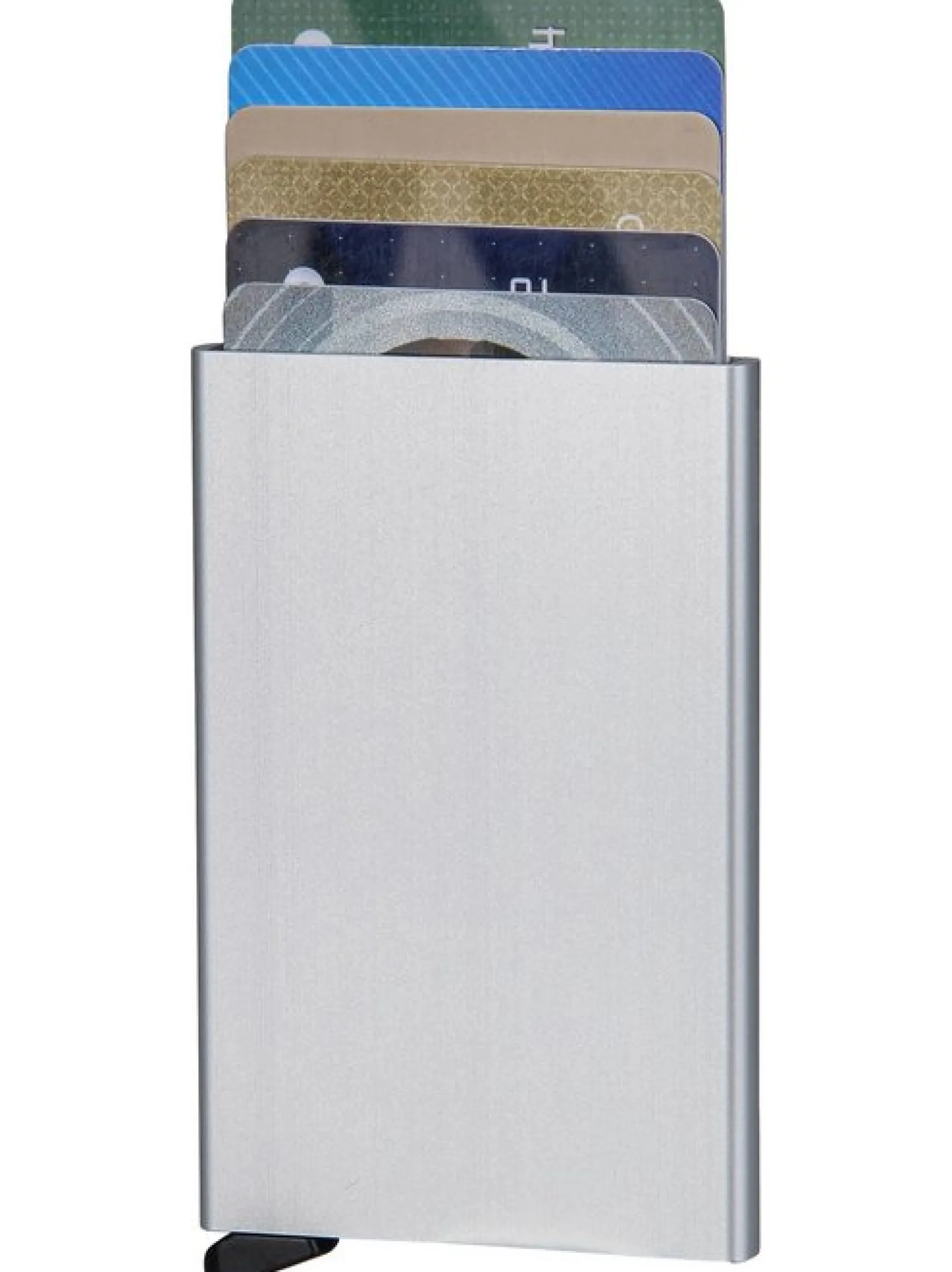 Secrid Unisex Kartenetui in silber