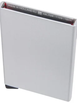 Secrid Unisex Kartenetui in silber