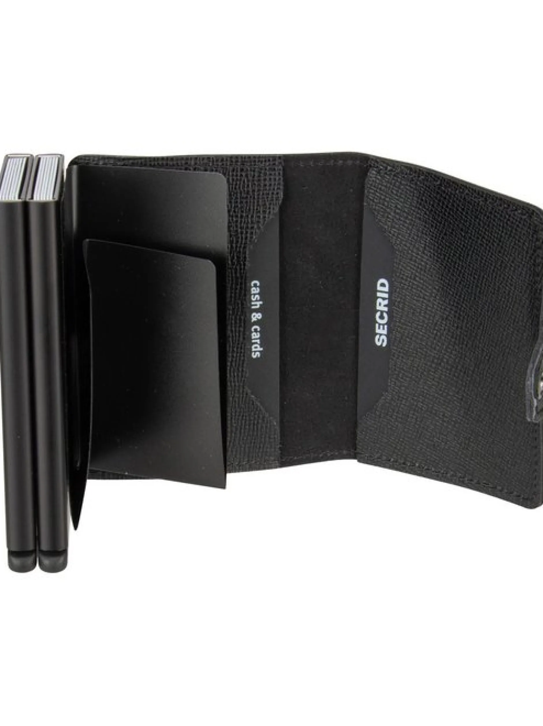 Secrid Unisex Kartenetui - Twinwallet Crisple in schwarz