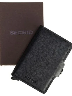 Secrid Unisex Kartenetui - Twinwallet Crisple in schwarz