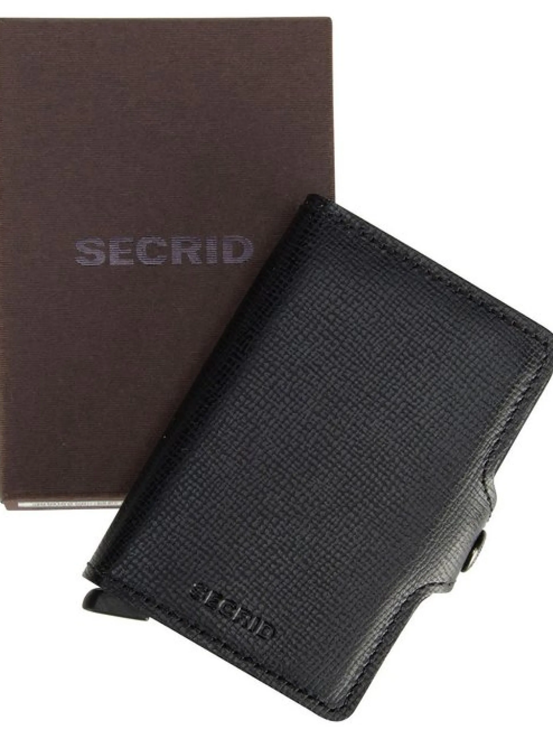 Secrid Unisex Kartenetui - Twinwallet Crisple in schwarz