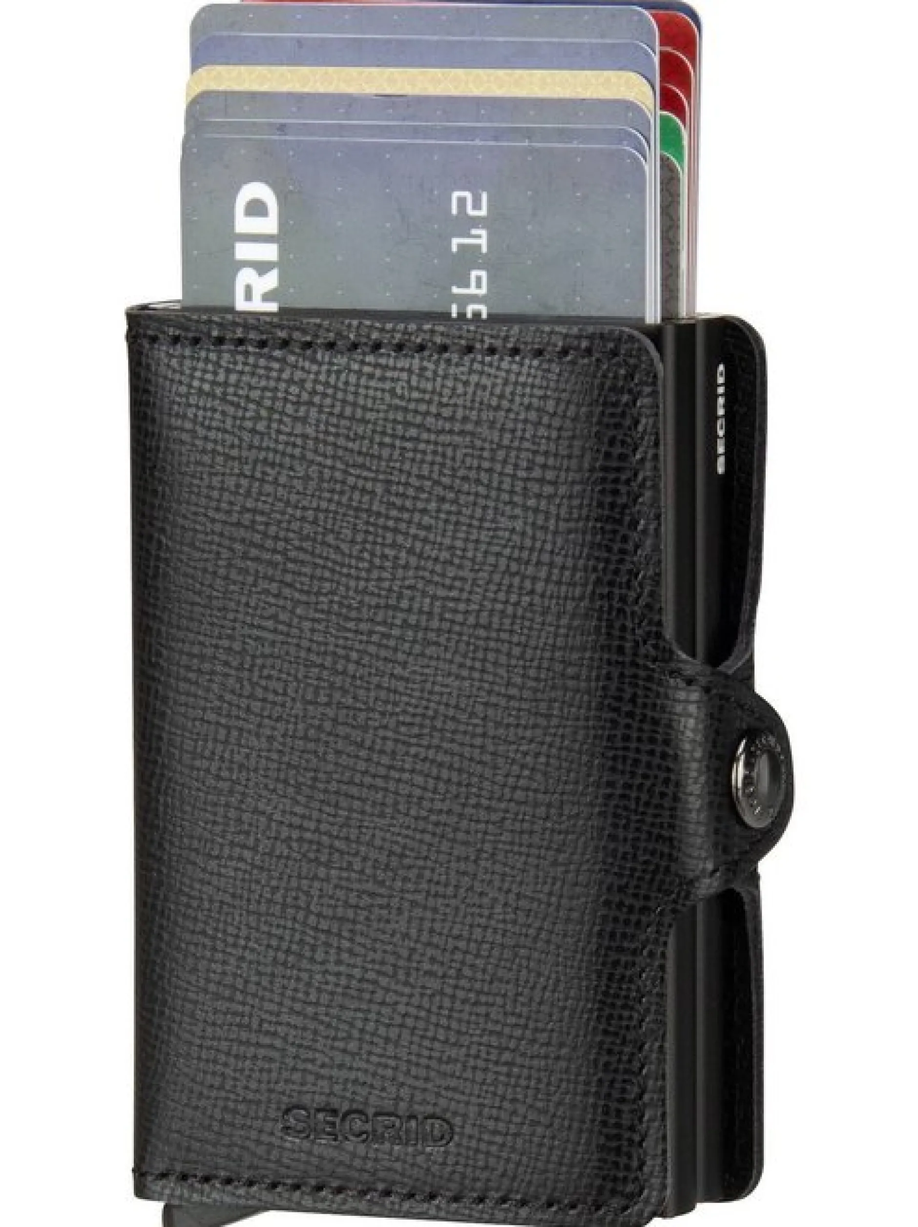 Secrid Unisex Kartenetui - Twinwallet Crisple in schwarz