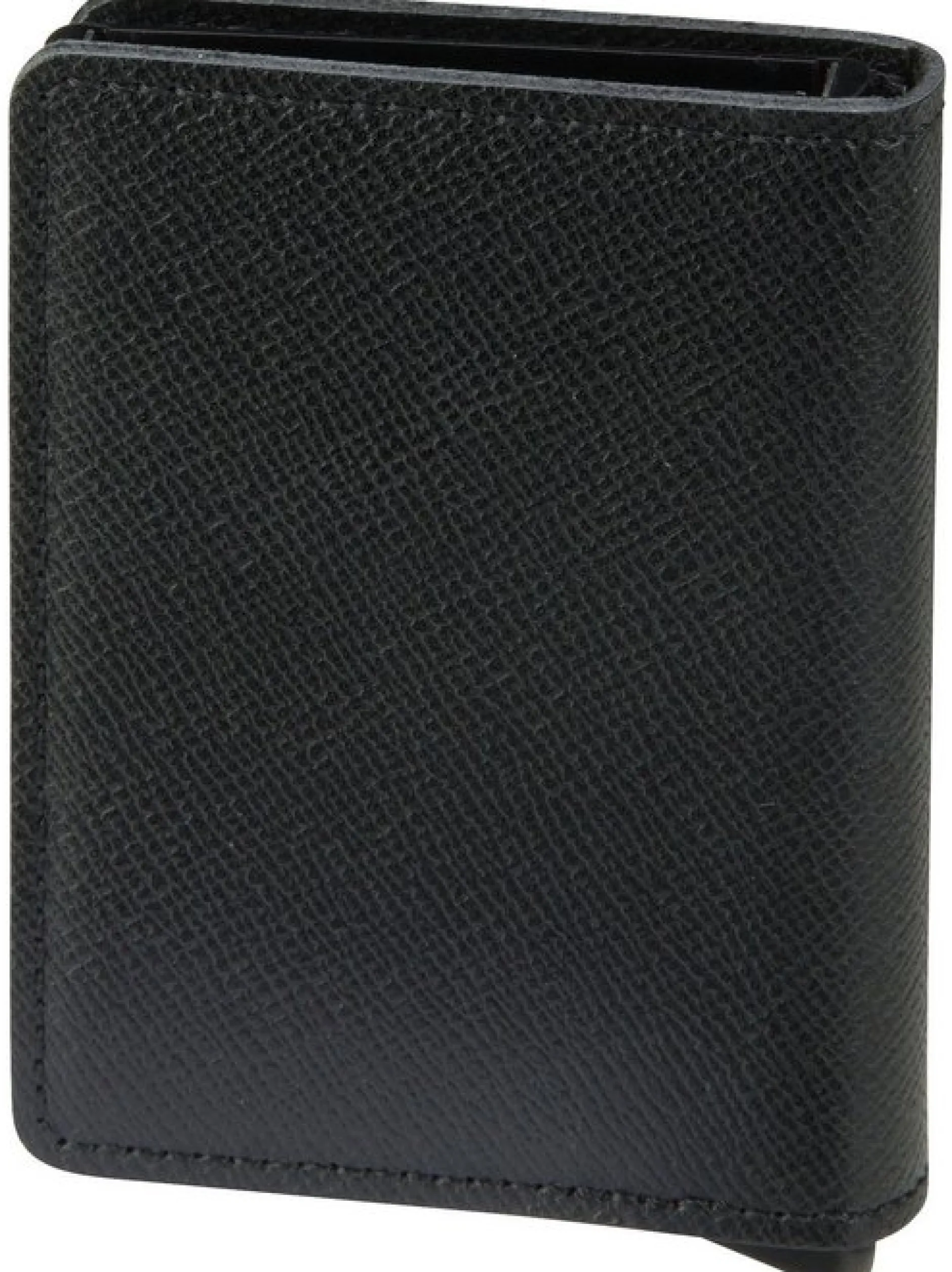 Secrid Unisex Kreditkartenetui - Slimwallet Crisple in schwarz