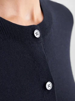 Seidensticker Damen Cardigan - Regular Fit in blau