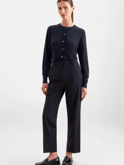 Seidensticker Damen Cardigan - Regular Fit in blau