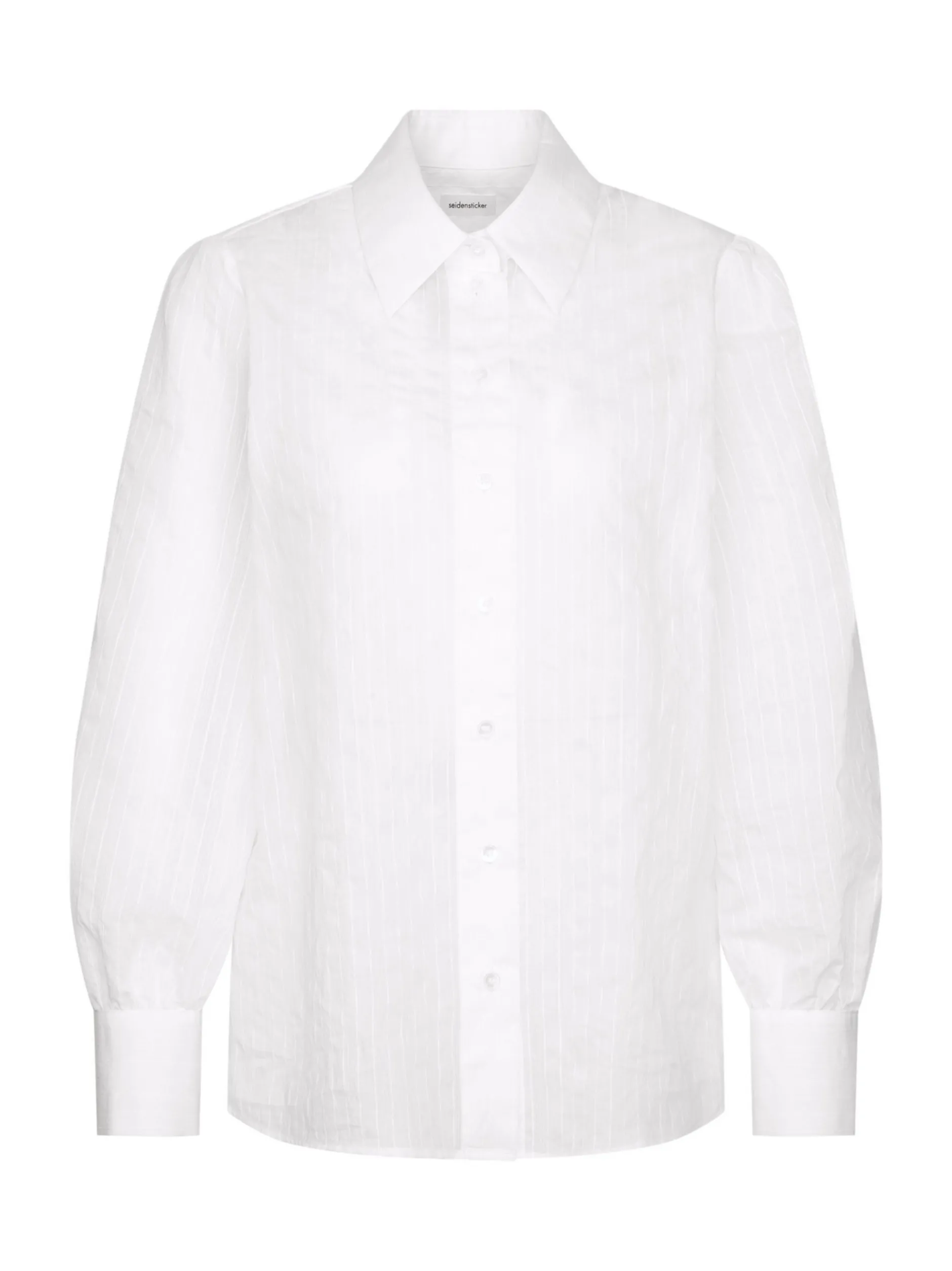 Seidensticker Damen Hemdbluse - Regular Fit in weiß
