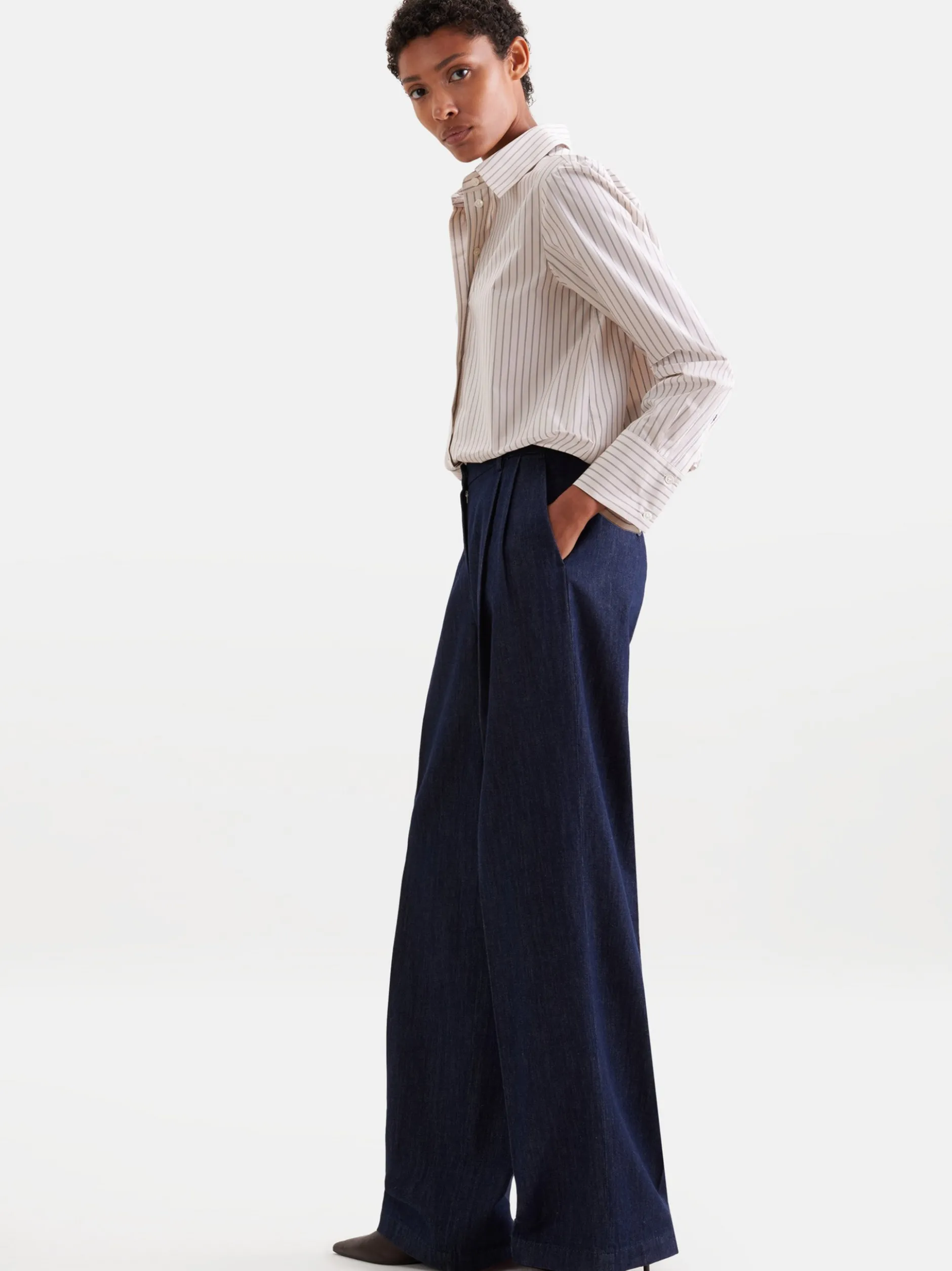 Seidensticker Damen Hemdbluse - Regular Fit in ecru