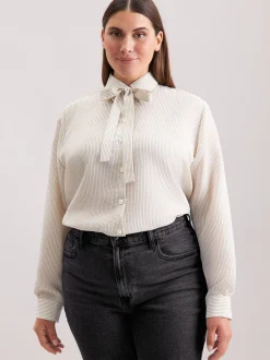 Seidensticker Damen Hemdbluse - Curvy in weiß