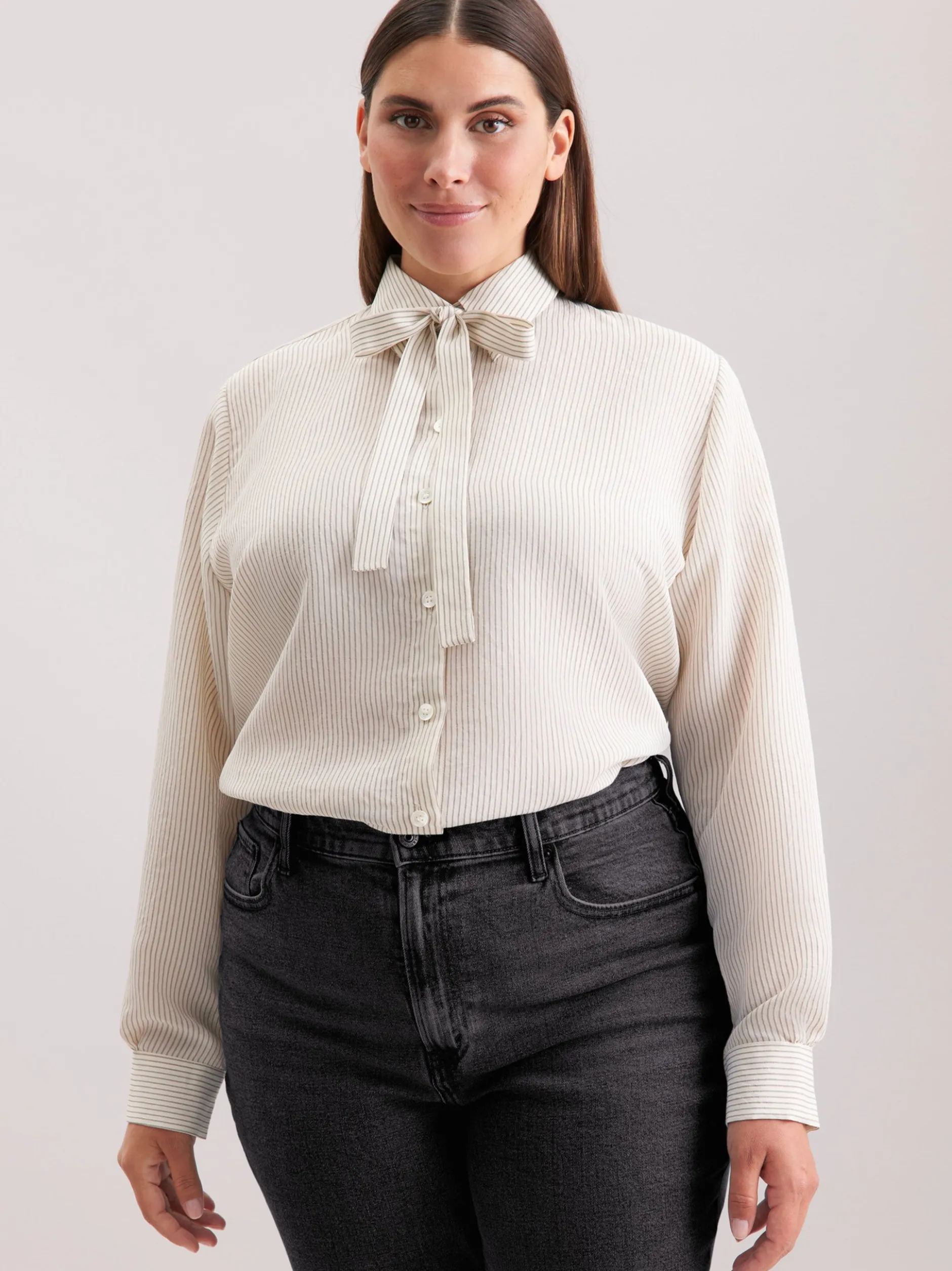 Seidensticker Damen Hemdbluse - Curvy in weiß