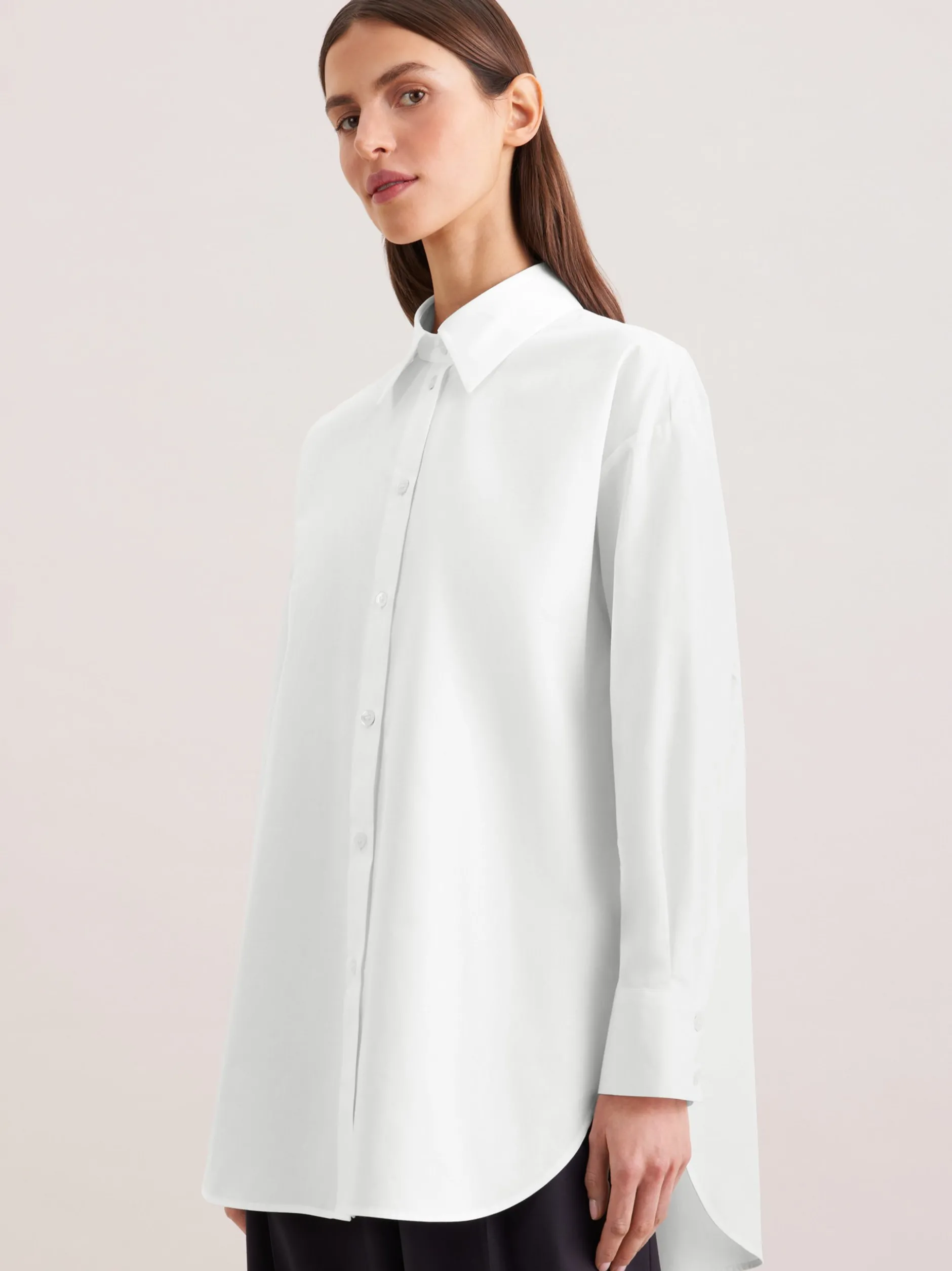 Seidensticker Damen Hemdbluse - Oversized Fit in weiß