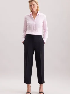 Seidensticker Damen Hemdbluse - Slim Fit in pink