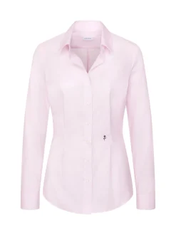 Seidensticker Damen Hemdbluse - Slim Fit in pink
