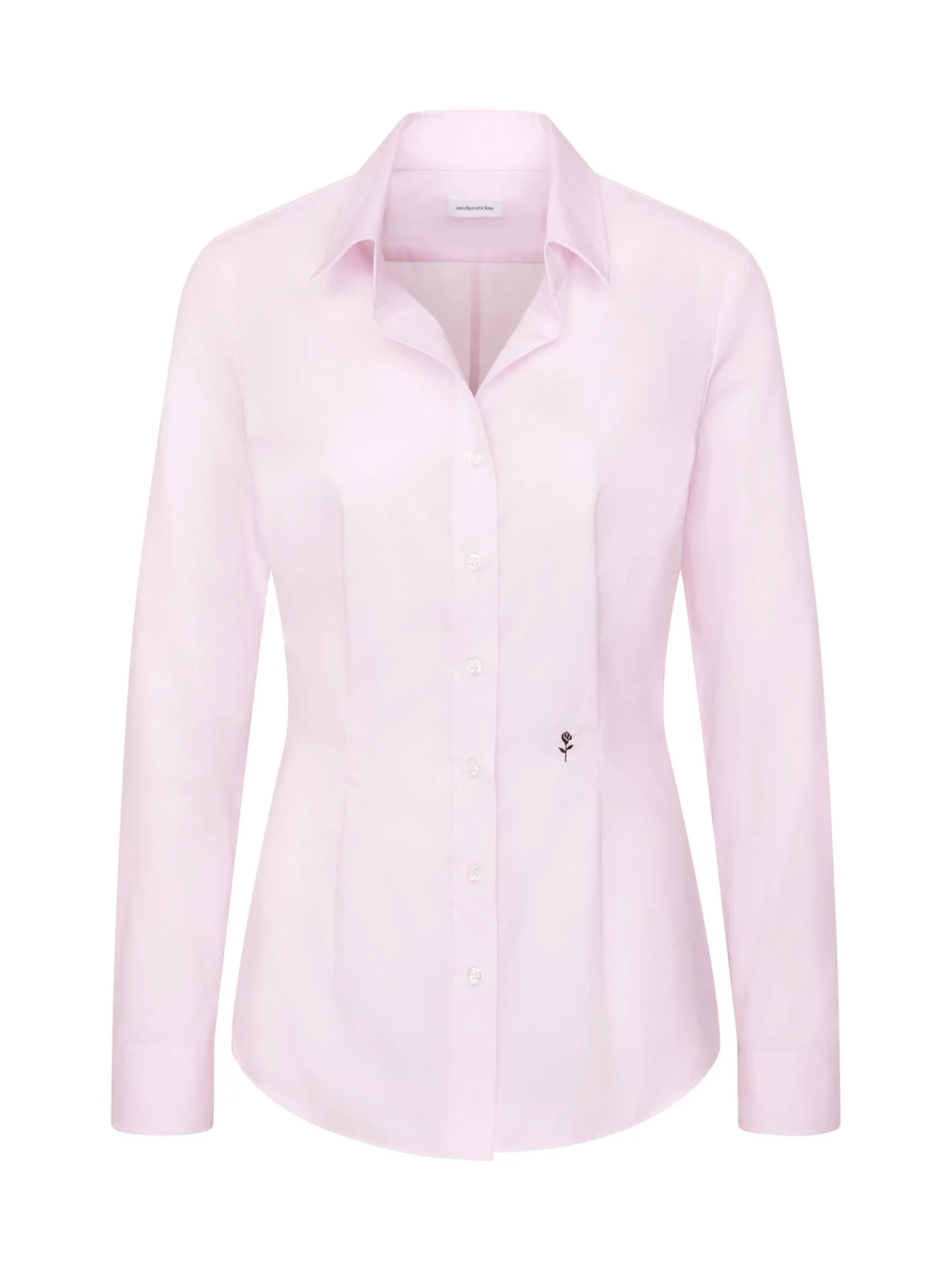 Seidensticker Damen Hemdbluse - Slim Fit in pink