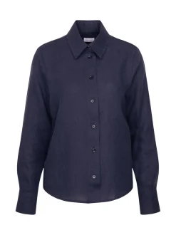 Seidensticker Damen Hemdbluse - Regular Fit in blau