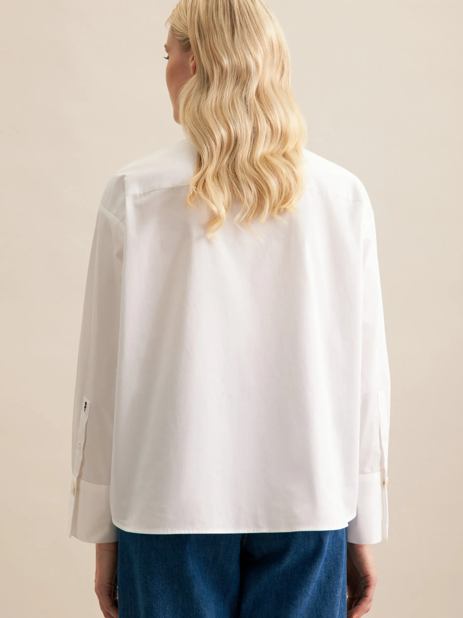 Seidensticker Damen Hemdbluse - Oversized Fit in weiß