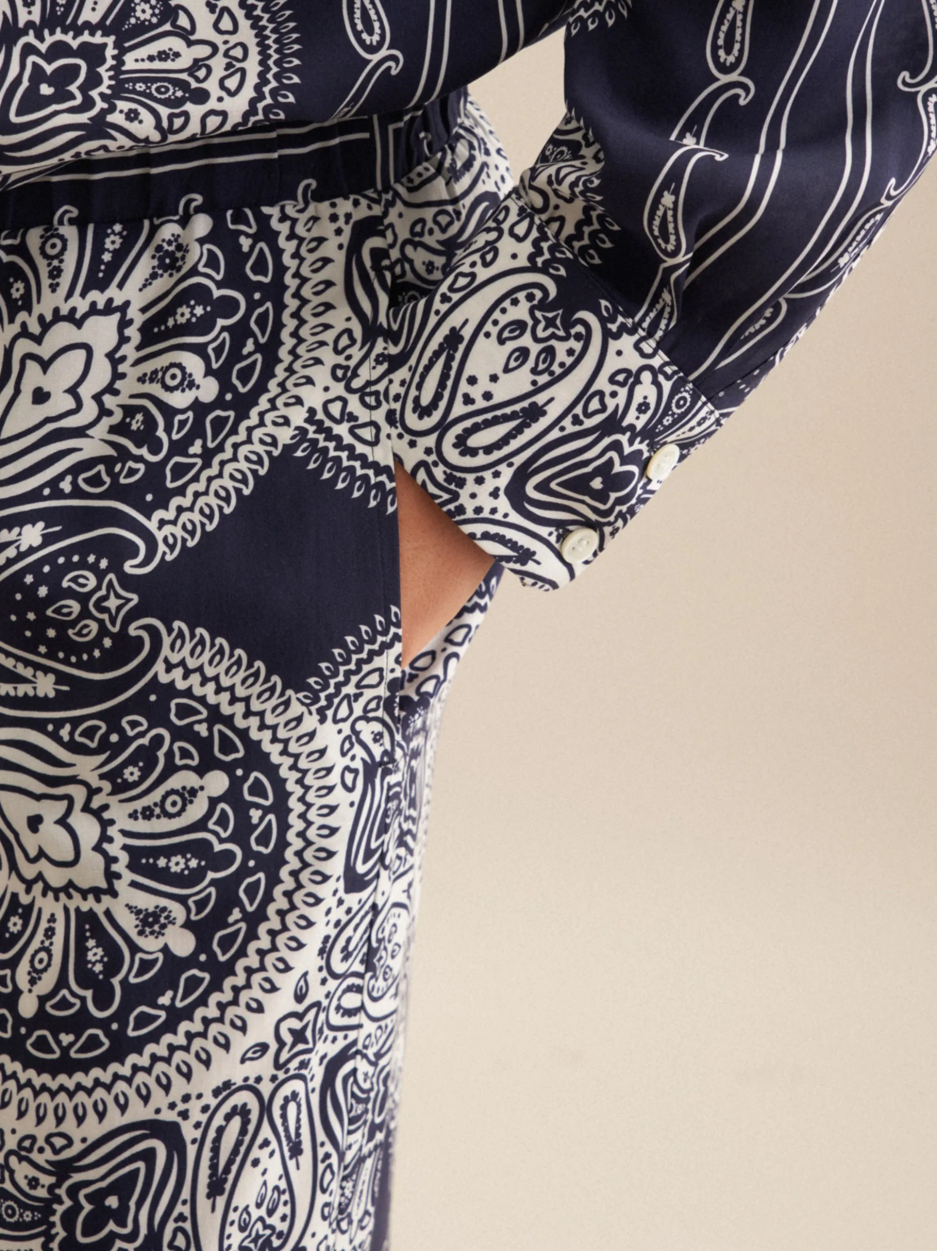 Seidensticker Damen Hose - Curvy in blau