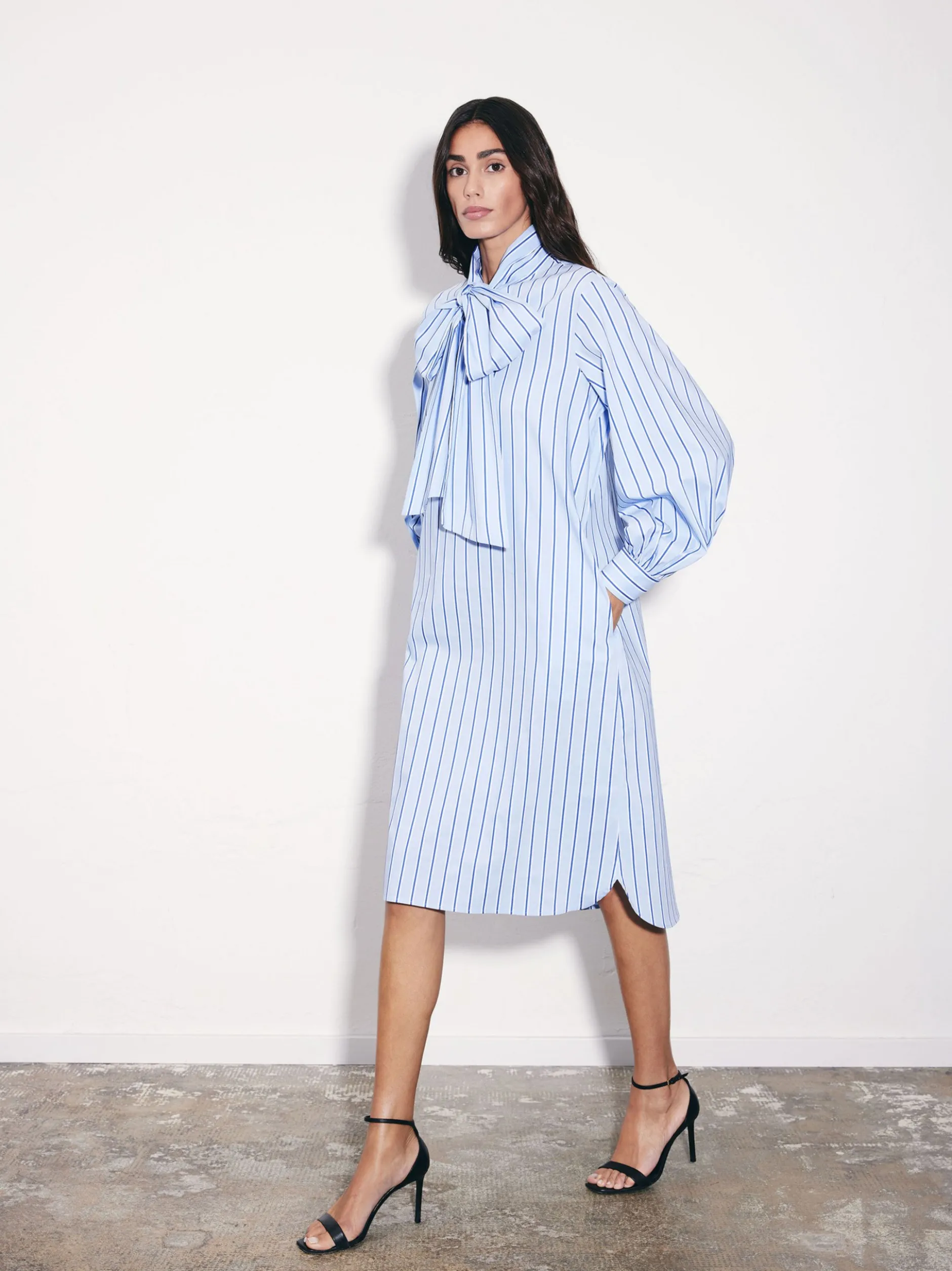 Seidensticker Damen Kleid - Oversized Fit in blau