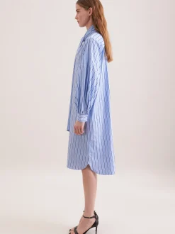 Seidensticker Damen Kleid - Oversized Fit in blau
