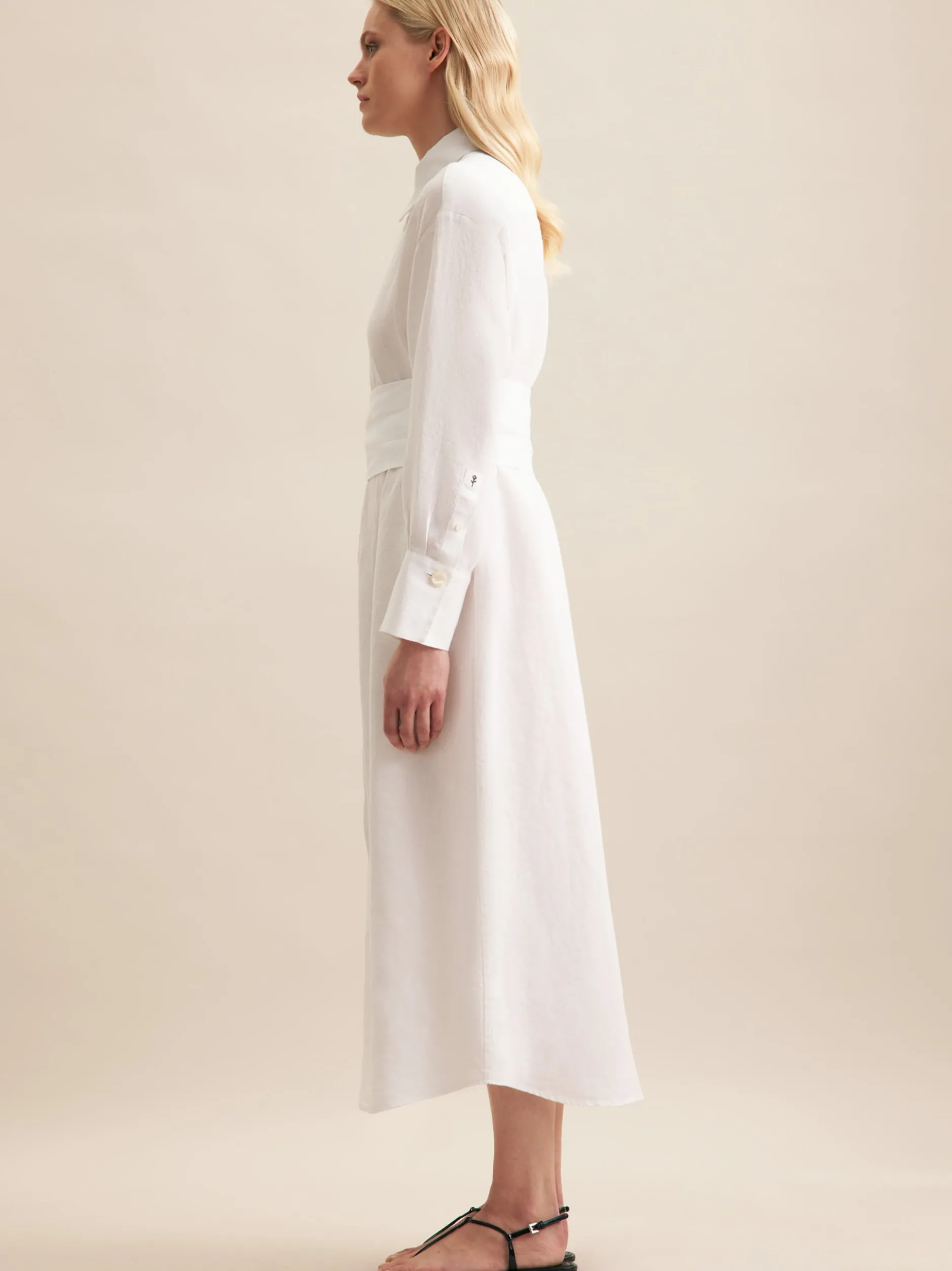 Seidensticker Damen Kleid - Oversized Fit in weiß