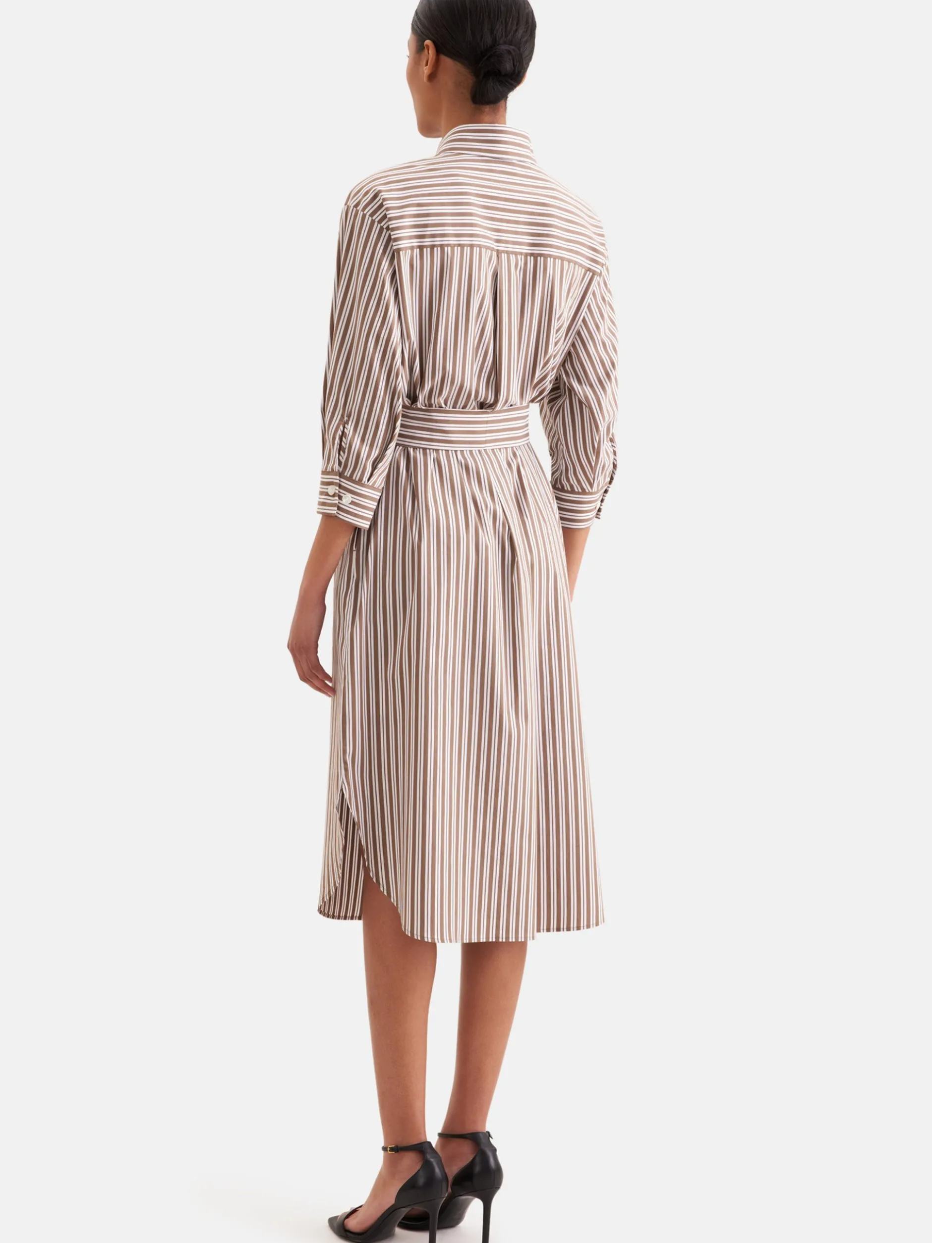 Seidensticker Damen Kleid - Oversized Fit in braun