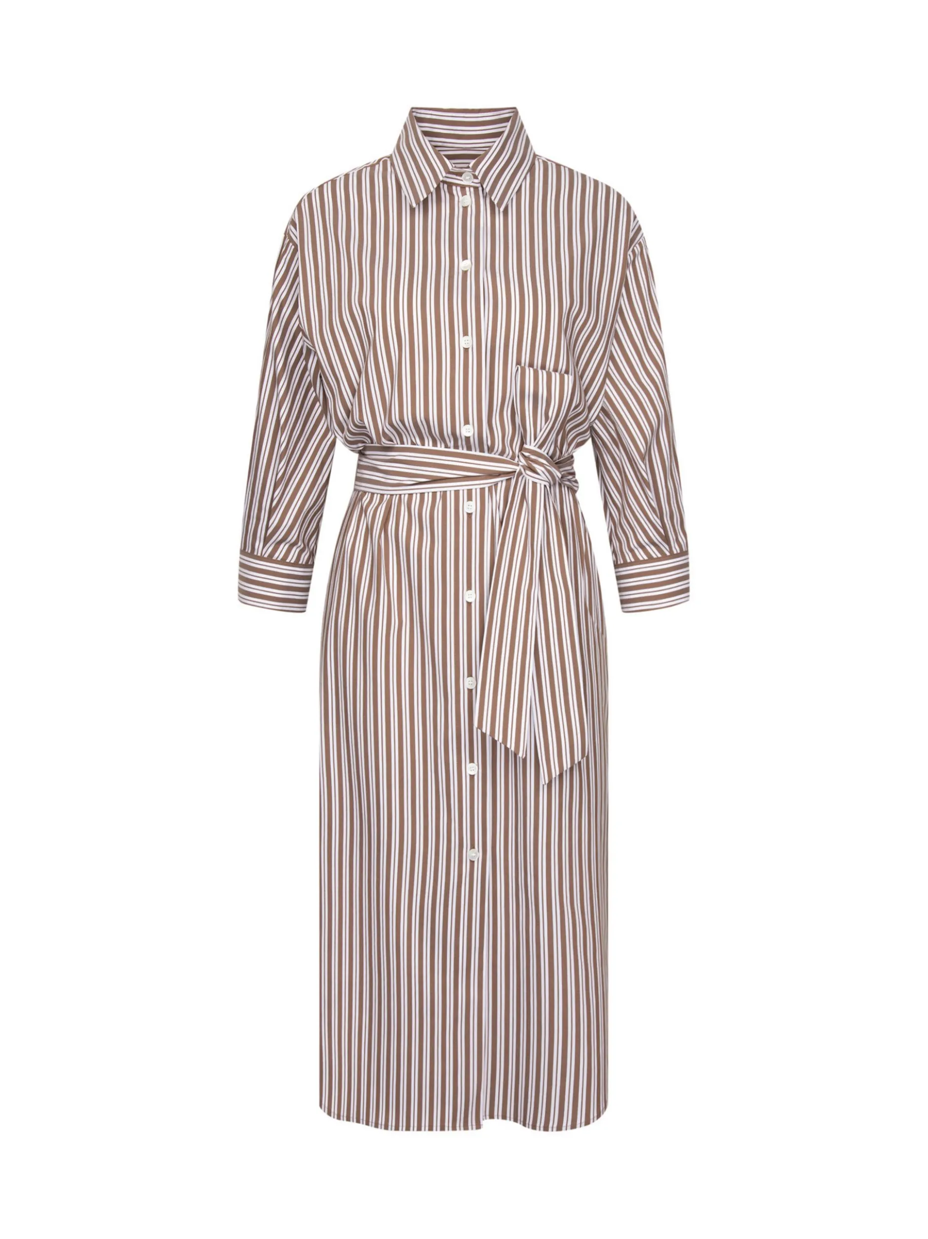 Seidensticker Damen Kleid - Oversized Fit in braun