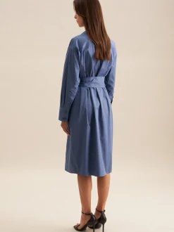 Seidensticker Damen Kleid - Oversized Fit in blau