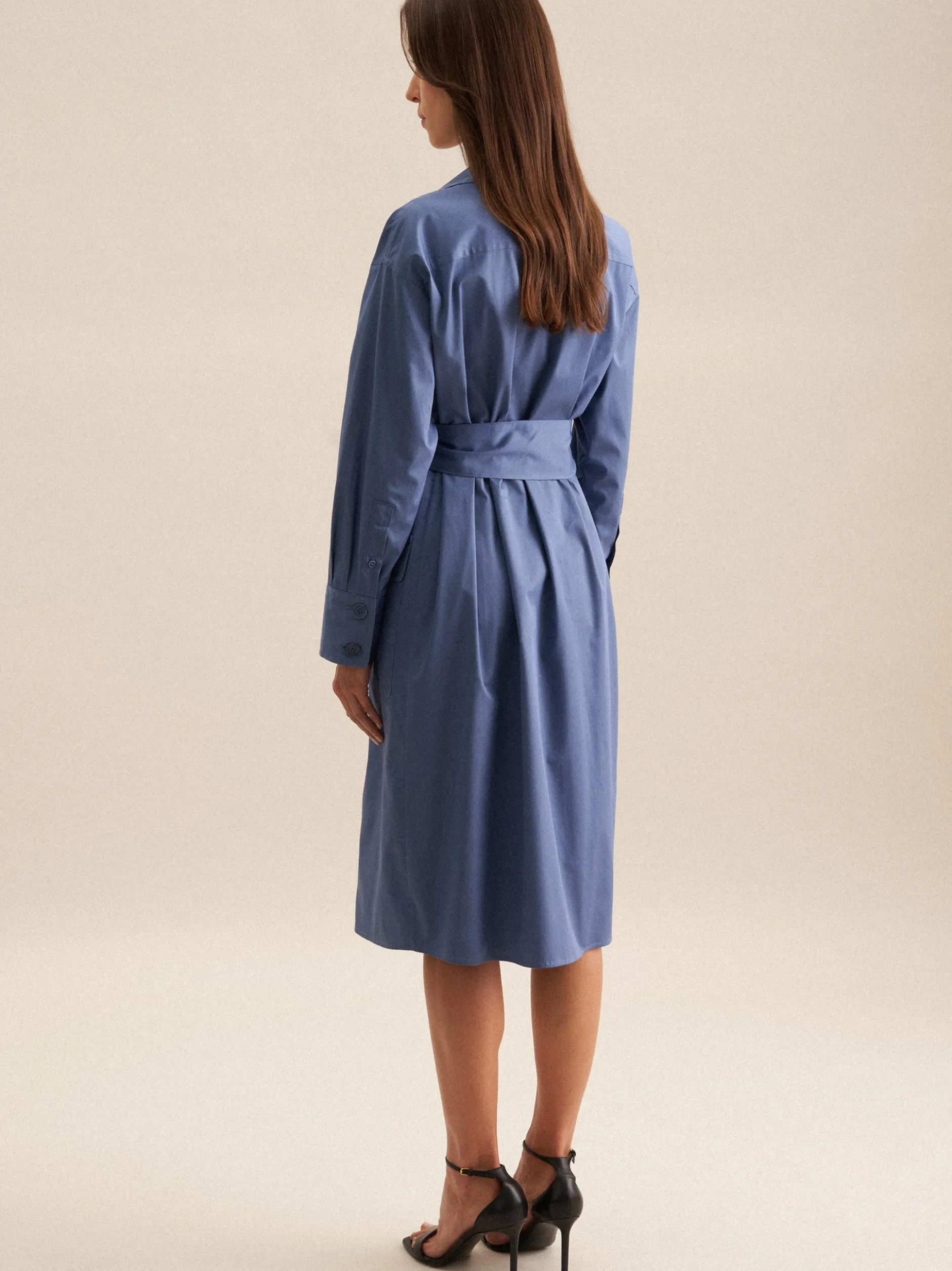 Seidensticker Damen Kleid - Oversized Fit in blau