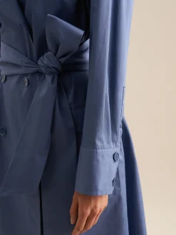 Seidensticker Damen Kleid - Oversized Fit in blau