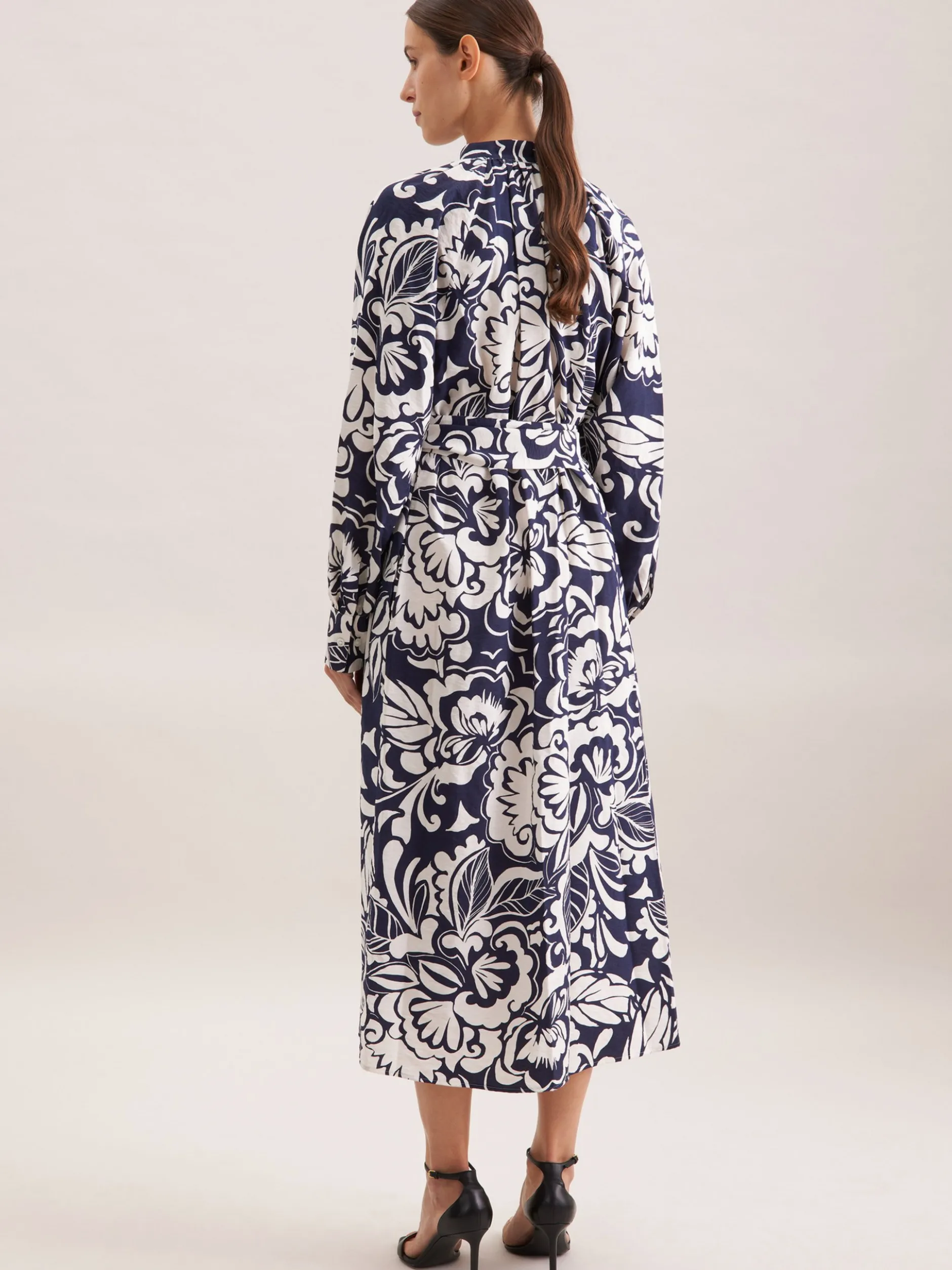 Seidensticker Damen Kleid - Regular Fit in blau