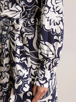 Seidensticker Damen Kleid - Regular Fit in blau