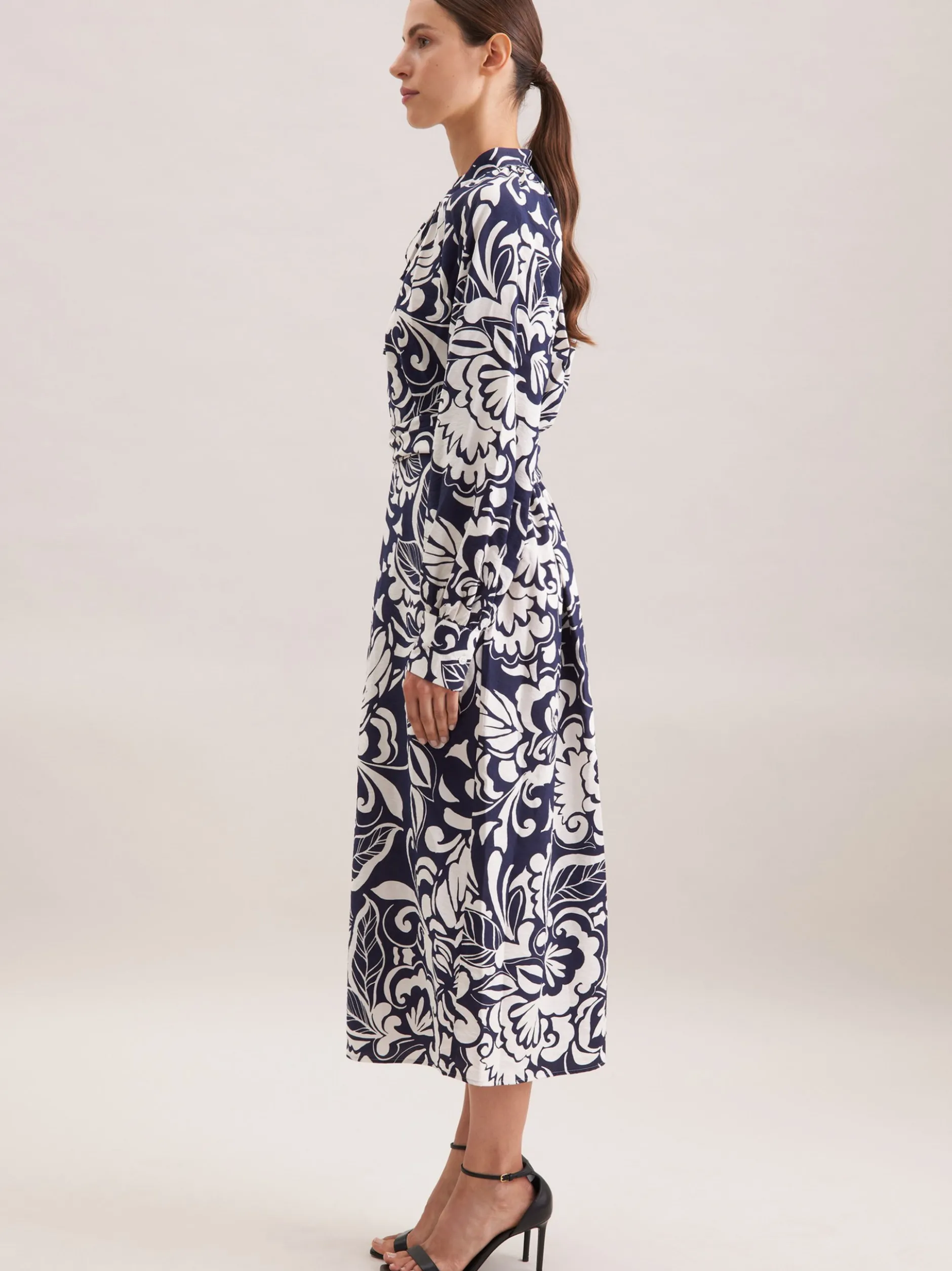 Seidensticker Damen Kleid - Regular Fit in blau